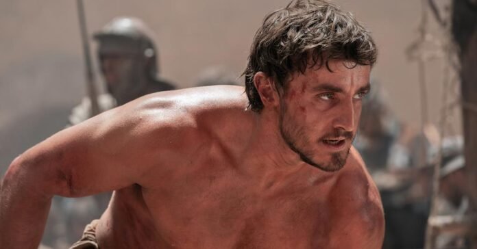 ‘Gladiator II’ muscles up £8.8m at UK-Ireland box office for Ridley Scott record opening