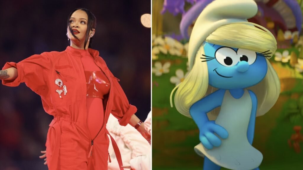 Rihanna Goes Blue, Covers “Heaven Is a Place on Earth” in New Trailer for Smurfs Movie: Watch