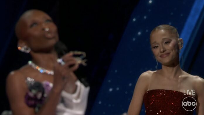 Ariana Grande and Cynthia Erivo Perform “Defying Gravity” to Open 2025 Oscars: Watch