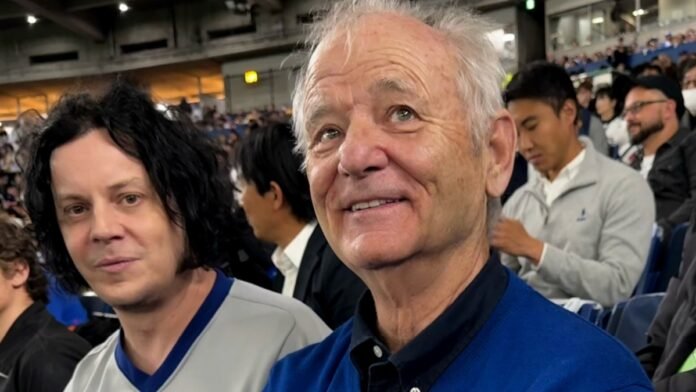 Jack White and Bill Murray Randomly Sat Next to Each Other at Cubs Game in Japan