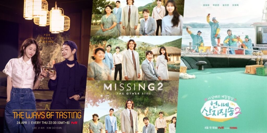 April 2025 K-Drama & Variety Lineup on tvN Asia