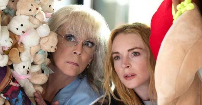 ‘Freakier Friday’ review: Jamie Lee Curtis and Lindsay Lohan reunite for more body-switch laughs