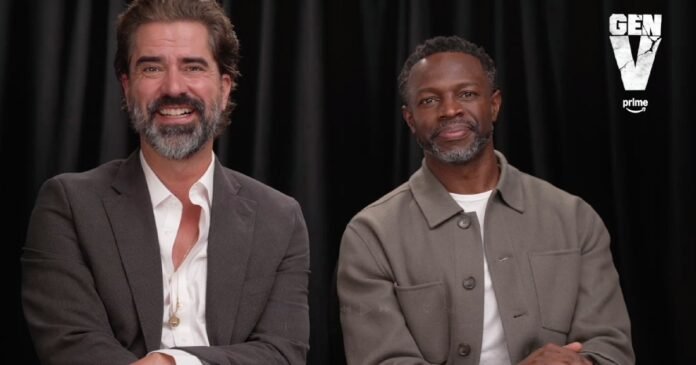 Gen V Season 2’s Hamish Linklater & Sean Patrick Thomas Talk Show’s Shocking Moments | Interview