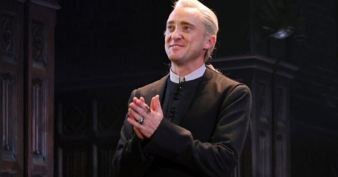 Harry Potter’s Tom Felton Has a Malfoy Reunion on Broadway